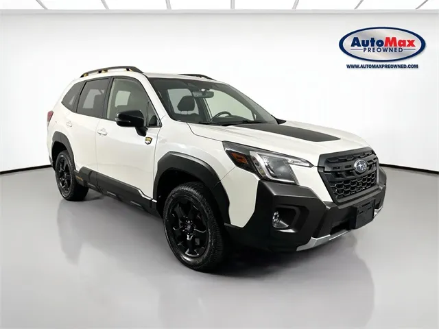 White 2022 Subaru Forester Wilderness for sale in Marlborough, MA