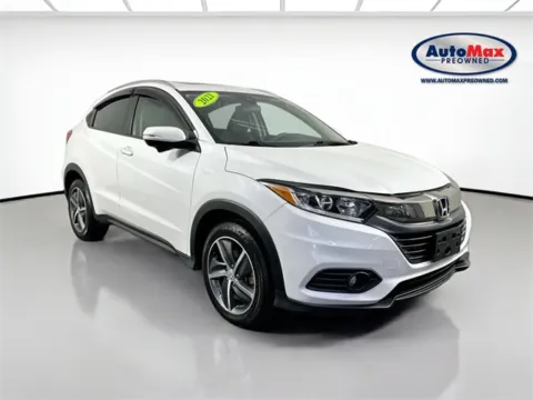 White 2021 Honda HR-V EX for sale in Marlborough, MA