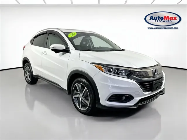 White 2021 Honda HR-V EX for sale in Marlborough, MA