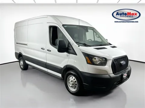 White 2023 Ford Transit-250 148" Medium Roof for sale in Marlborough, MA