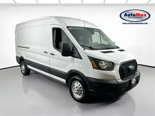White 2023 Ford Transit-250 148" Medium Roof for sale in Marlborough, MA