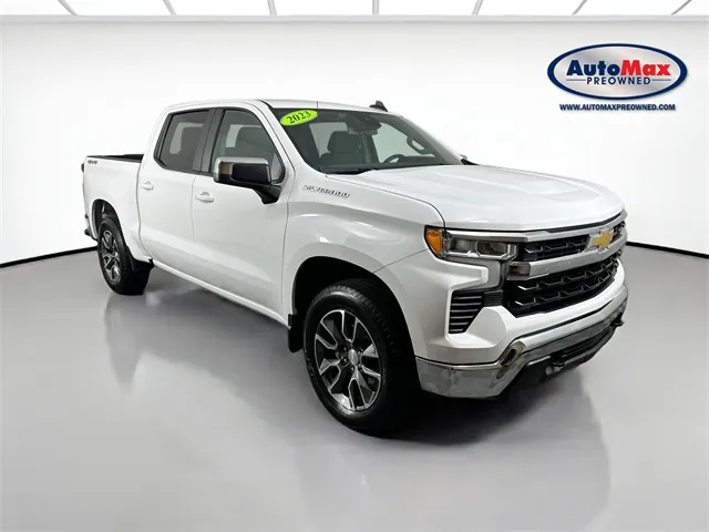 White 2023 Chevrolet Silverado 1500 LT for sale in Marlborough, MA