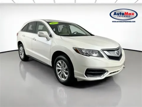 White 2017 Acura RDX for sale in Marlborough, MA