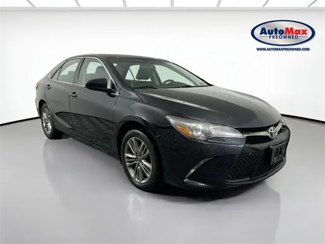 Black 2017 Toyota Camry SE for sale in Marlborough, MA