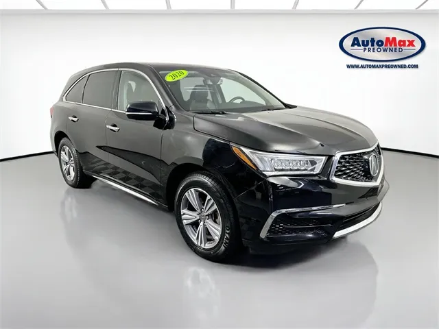 Black 2020 Acura MDX 3.5L for sale in Marlborough, MA