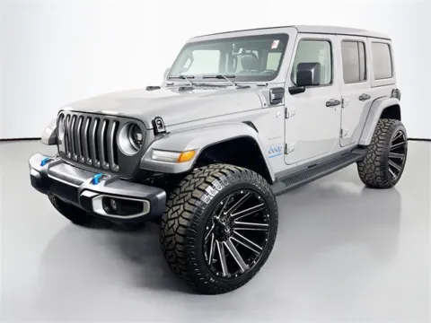 Gray 2023 Jeep Wrangler Sahara 4xe for sale in Bel Air, MD