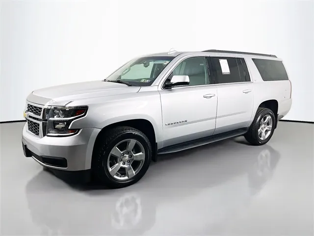 Silver 2018 Chevrolet Suburban LT for sale in Bel Air, MD