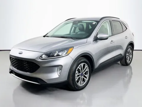 Silver 2021 Ford Escape Hybrid SEL for sale in Bel Air, MD