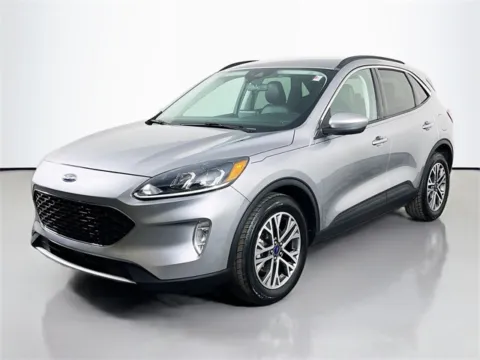 Silver 2021 Ford Escape Hybrid SEL for sale in Bel Air, MD