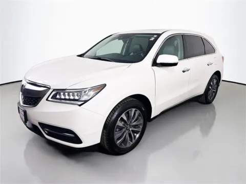 White 2016 Acura MDX 3.5L for sale in Bel Air, MD