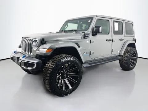 Gray 2023 Jeep Wrangler Sahara 4xe for sale in Bel Air, MD