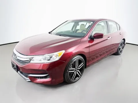 Red 2016 Honda Accord LX for sale in Bel Air, MD