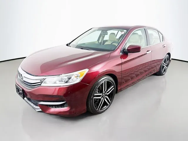 Red 2016 Honda Accord LX for sale in Bel Air, MD