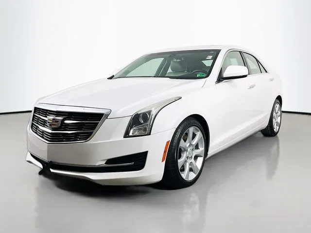 White 2016 Cadillac ATS 2.0L Turbo for sale in Bel Air, MD