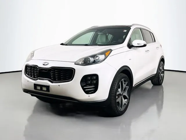 White 2017 Kia Sportage SX for sale in Bel Air, MD