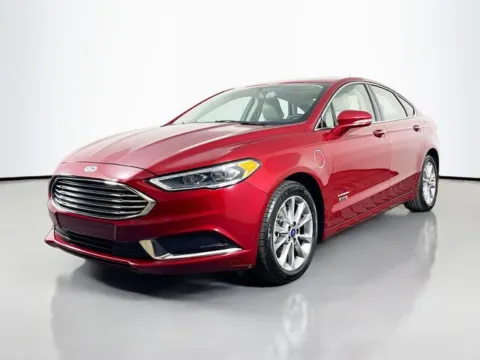 Red 2018 Ford Fusion Energi SE Luxury for sale in Bel Air, MD