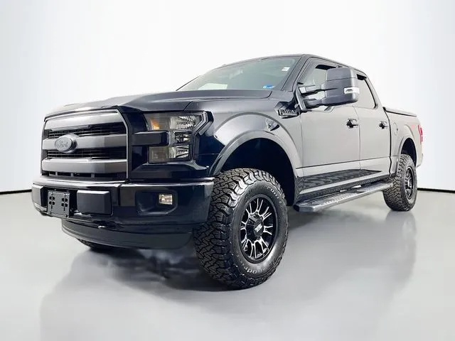 Black 2016 Ford F-150 Lariat for sale in Bel Air, MD
