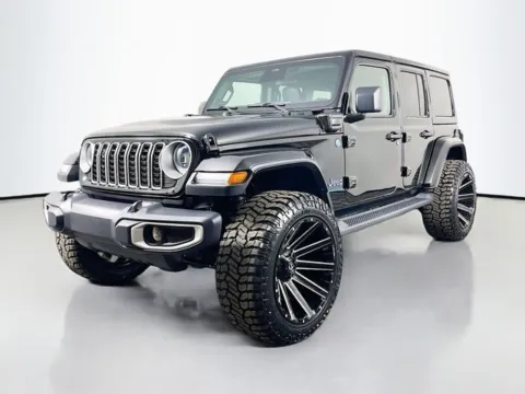Black 2025 Jeep Wrangler Sahara 4xe for sale in Bel Air, MD