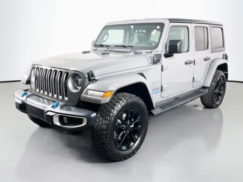 Gray 2022 Jeep Wrangler Unlimited Sahara 4xe for sale in Bel Air, MD