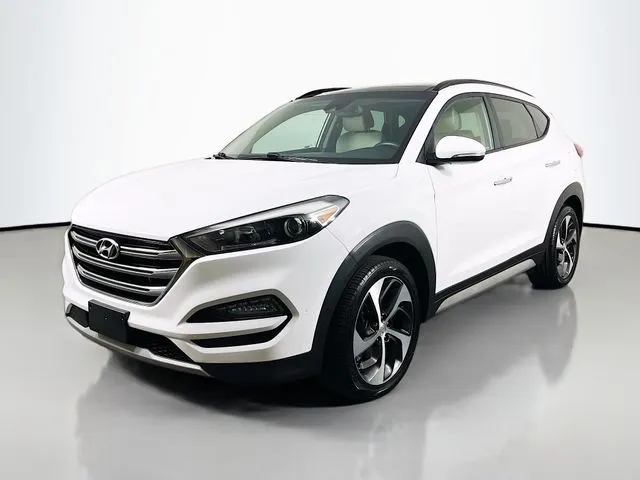 White 2018 Hyundai Tucson Limited for sale in Bel Air, MD