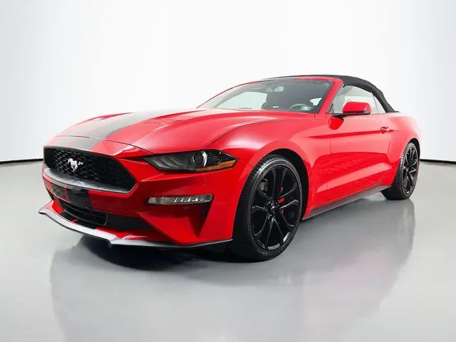 Red 2018 Ford Mustang EcoBoost Premium for sale in Bel Air, MD