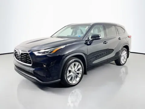 Black 2021 Toyota Highlander Limited for sale in Bel Air, MD