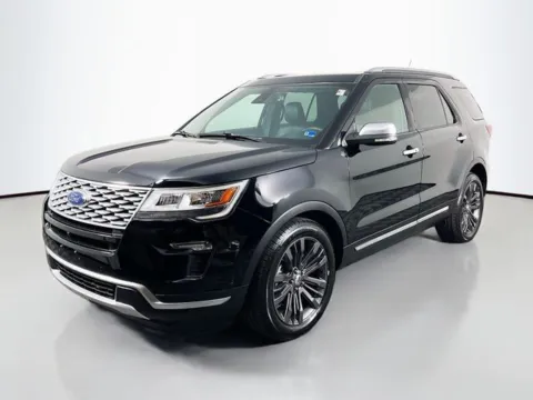 Black 2018 Ford Explorer Platinum for sale in Bel Air, MD