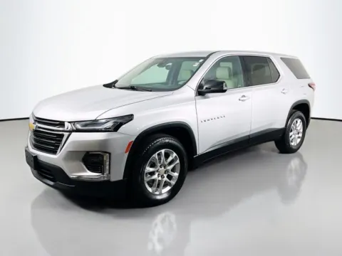 Silver 2022 Chevrolet Traverse LS for sale in Bel Air, MD
