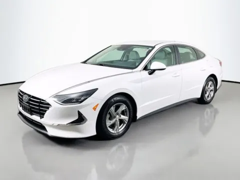 White 2021 Hyundai Sonata SE for sale in Bel Air, MD