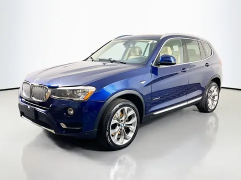 Blue 2017 BMW X3 xDrive35i for sale in Bel Air, MD