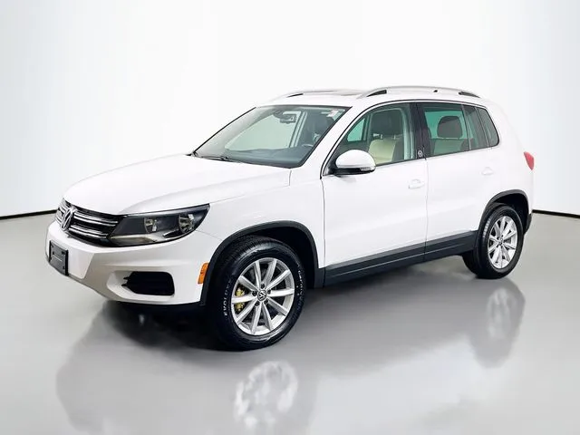 White 2017 Volkswagen Tiguan 2.0T Wolfsburg Edition for sale in Bel Air, MD