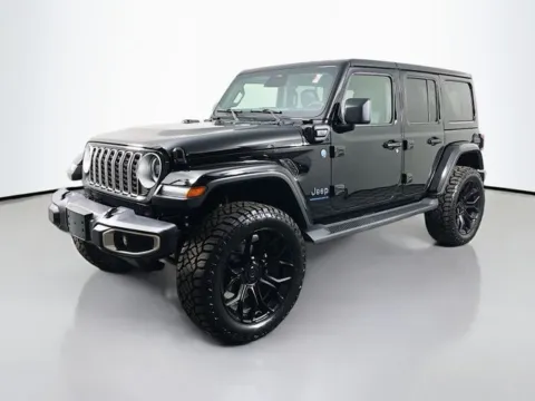 Black 2025 Jeep Wrangler Sahara 4xe for sale in Bel Air, MD