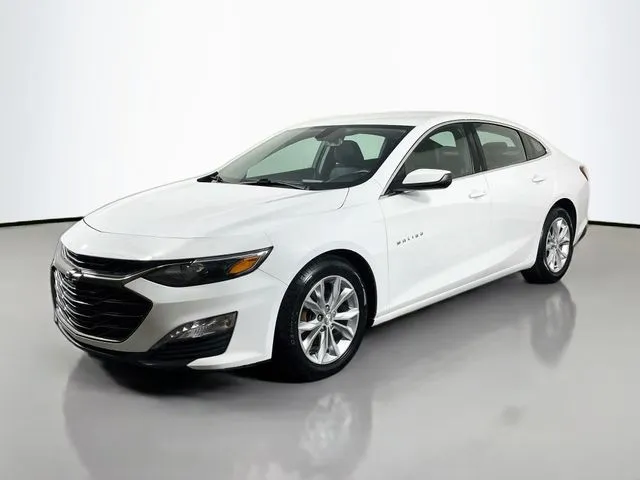 White 2019 Chevrolet Malibu LT for sale in Bel Air, MD