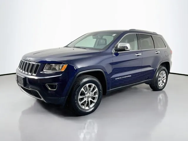 Blue 2015 Jeep Grand Cherokee Limited for sale in Bel Air, MD