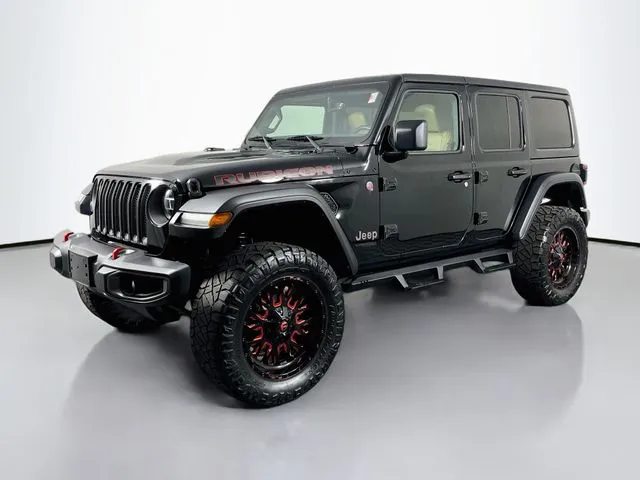 Black 2018 Jeep Wrangler Unlimited Rubicon for sale in Bel Air, MD