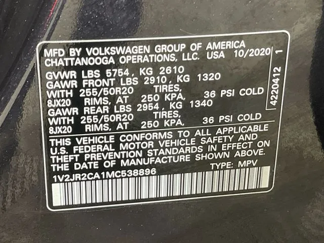 Volkswagen Atlas photo 34