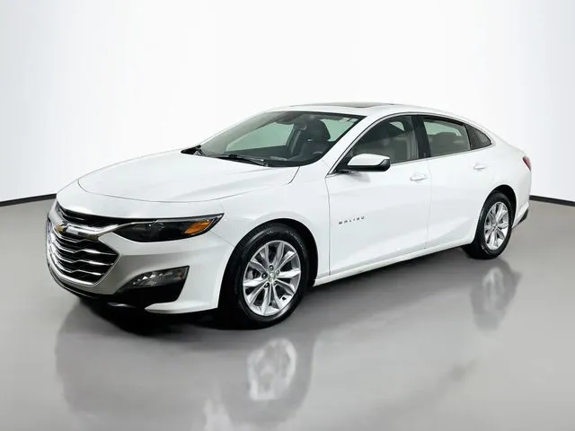 White 2024 Chevrolet Malibu LT for sale in Bel Air, MD