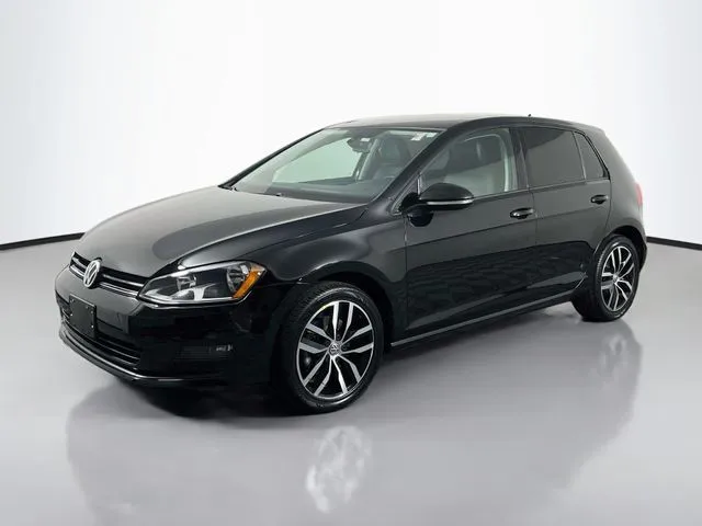 Black 2015 Volkswagen Golf TSI SE 4-Door for sale in Bel Air, MD