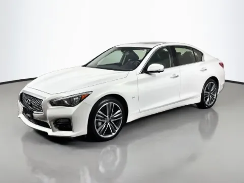 White 2015 INFINITI Q50 Sport for sale in Bel Air, MD
