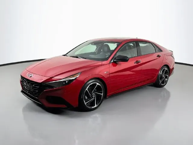 Red 2021 Hyundai Elantra N Line for sale in Bel Air, MD