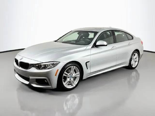 Silver 2016 BMW 4 Series 428i Gran Coupe for sale in Bel Air, MD