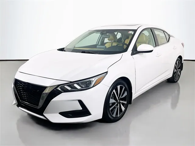 White 2022 Nissan Sentra SV for sale in Bel Air, MD