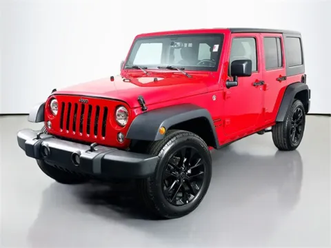 Red 2016 Jeep Wrangler Unlimited Sport for sale in Bel Air, MD