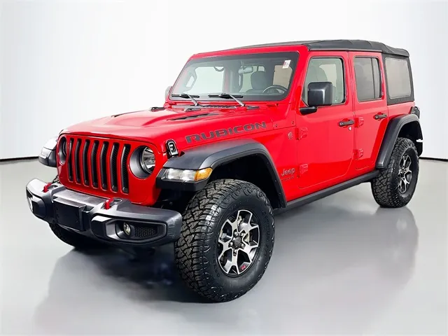 Red 2021 Jeep Wrangler Unlimited Rubicon for sale in Bel Air, MD