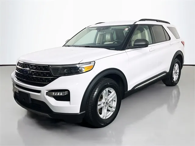 White 2023 Ford Explorer XLT for sale in Bel Air, MD