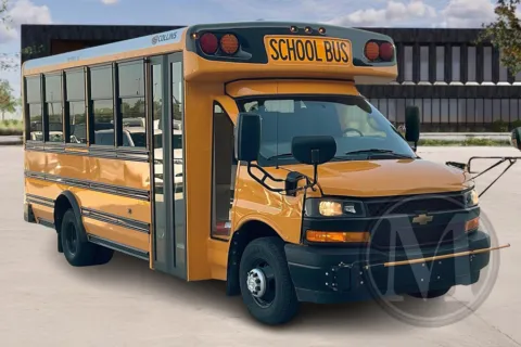 Yellow 2025 Chevrolet G4500 for sale in Irving, TX