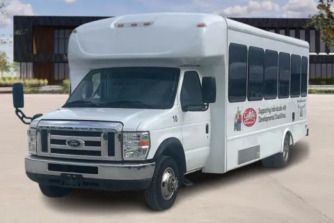 Another view of 2018 Ford E450 for sale in Kansas City, MO at Master's Transportation - Kansas City