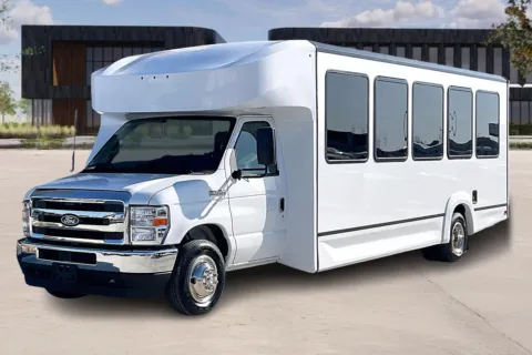 Another view of 2026 Ford E450 E-450 SD for sale in Kansas City, MO at Master's Transportation - Kansas City