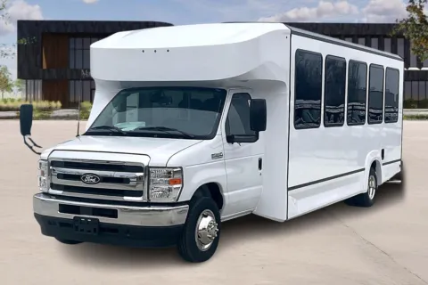 Another view of 2027 Ford E450 for sale in Kansas City, MO at Master's Transportation - Kansas City
