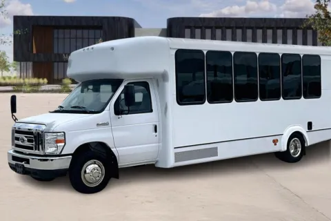 Another view of 2019 Ford E450 for sale in Kansas City, MO at Master's Transportation - Kansas City